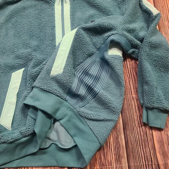 Adidas Jacket Mens XL AdiCross Padded Fleece Artic Fusion Blue IB1972 Golf ADX - Picture 8 of 16